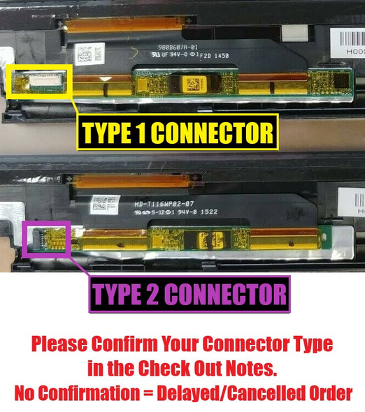 1 of 6-image for11.6" Touch Digitizer Front Glass Screen REPLACEMENT Toshiba Satellite Radius L15W-B1310