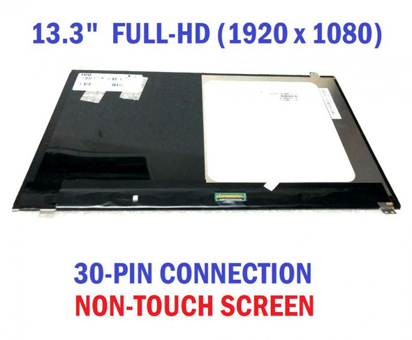1 of 3-image for13.3" 1920x1080 FHD Display LED LCD Screen REPLACEMENT N133HSE-EB2 REV.B1 T300 Series T300LA T300LA-BB31T