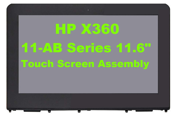 1 of 1-image for11.6" HD LCD Screen Display Touch Digitizer Bezel Frame Control Board Assembly HP X360 11-ab011TU 11-ab011la 11-ab012TU 11-ab012la 11-ab013TU