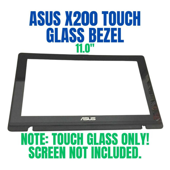 1 of 6-image forAsus X200CA Laptop Digitizer Touch Screen Glass Bezel 11.6"