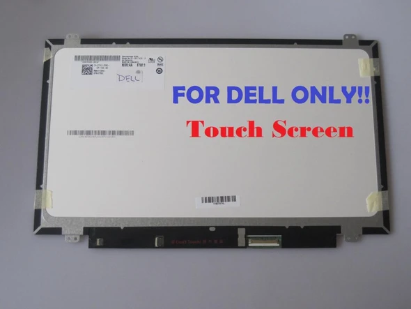 2 of 6-image for14.0" HD On-Cell Touch Screen 40 pin Laptop LED LCD Screen REPLACEMENT Dell FRJY5