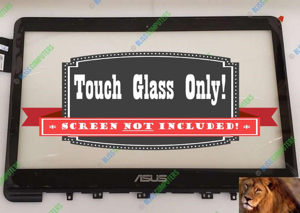 2 of 7-image for13.3" Touch Digitizer Front Glass ASUS ZENBOOK UX305FA NO LCD