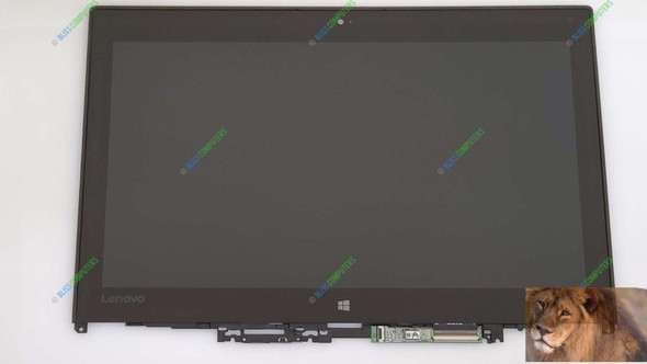 3 of 8-image forREPLACEMENT 12.5" HD 1366X768 LCD Screen LED Display Touch Digitizer Bezel Frame Assembly Lenovo ThinkPad Yoga ST50G56748