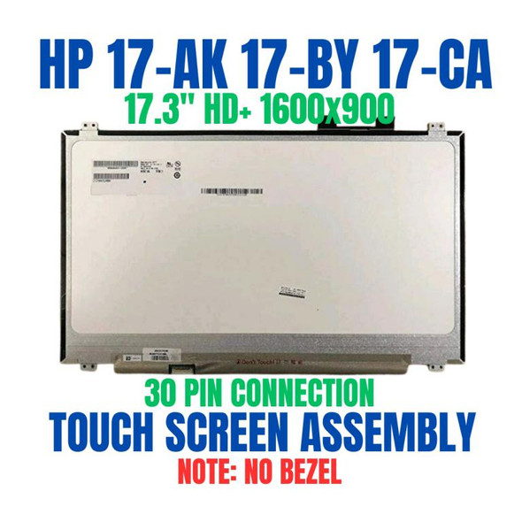 1 of 6-image forREPLACEMENT 17.3" HD LCD Touch Screen Display Panel B173RTN02.2 HP 17-BY0020CY