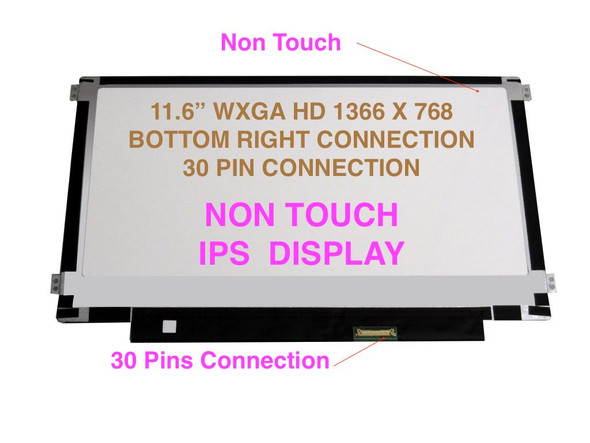 1 of 4-image forAcer Chromebook NX.GC1AA.002 11.6" HD WXGA eDP Slim LED IPS Screen Non Touch