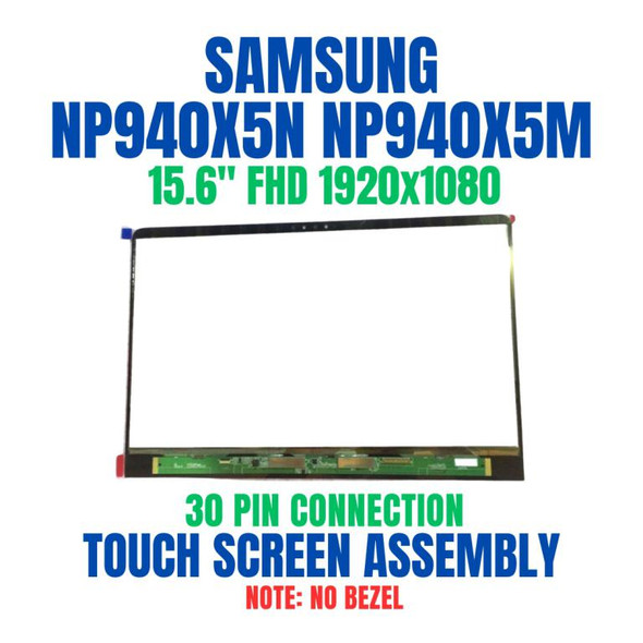 1 of 8-image for15" LCD Screen Touch Digitizer Assembly Samsung ATIV Book 9 NP940X5M 1920X1080