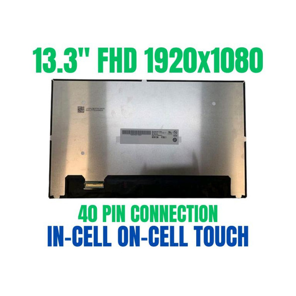 1 of 7-image for13.3" FHD IPS Touch Laptop LCD Screen Lg Lp133wf6-spk1(sp)(k1) DP/N 05wr36
