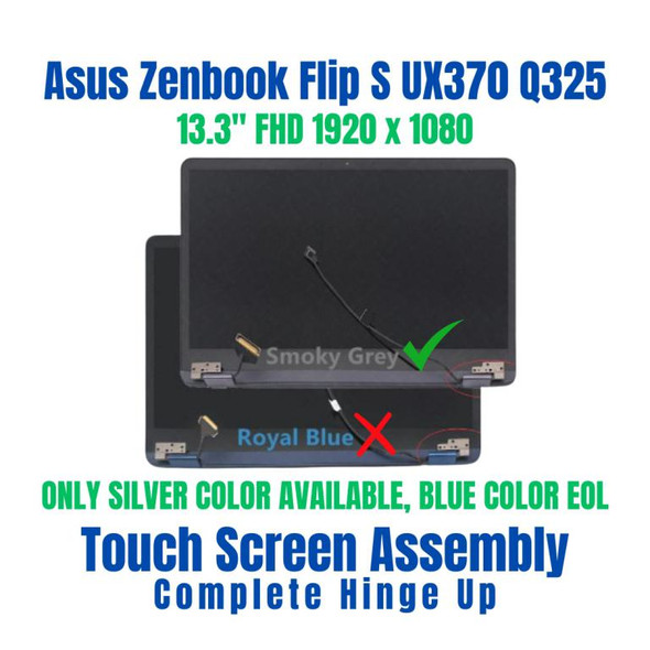 2 of 9-image for13.3" Asus ZenBook Flip UX370 UX370UA FHD LCD Display Touch Screen Assembly