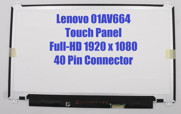 1 of 8-image for13.3" IPS Touch LCD Screen LG Lenovo ThinkPad L390-20NR 1080p 40 pin Display