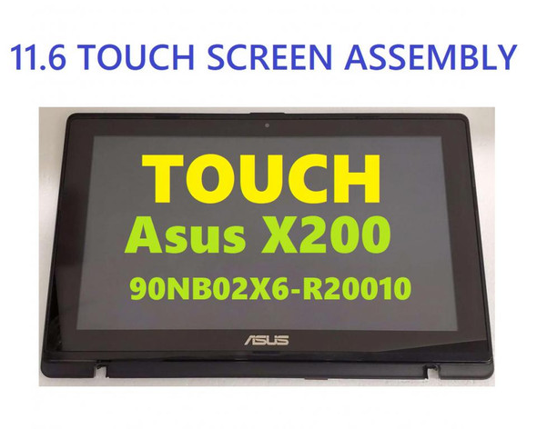 1 of 6-image forAsus X200M Series 11.6" Laptop LCD Screen Assembly A2-Y1-e7