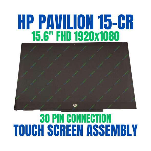 1 of 5-image for15" Hd HP Pavilion X360 15-cr 15t-cr L20827-001 Led Lcd Touch Screen Replacement