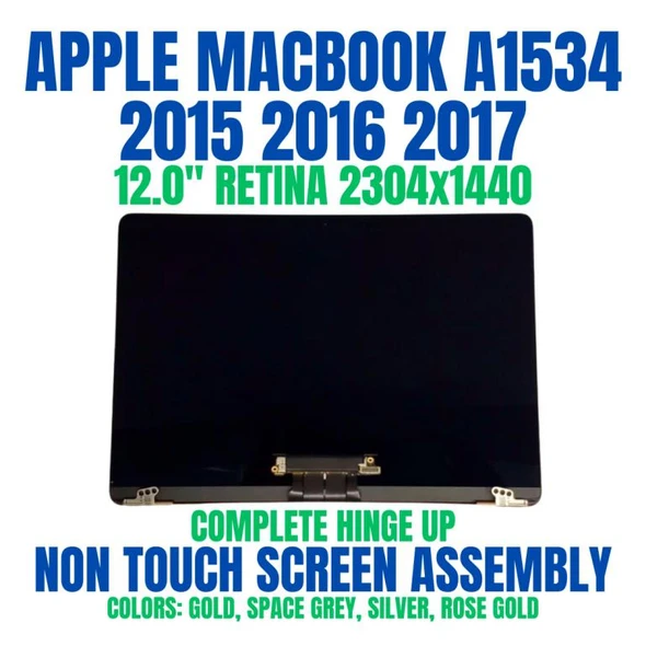 1 of 8-image for12" MacBook A1534 ROSE GOLD Full LCD LED Display Assembly Early 2016 Mid 2017