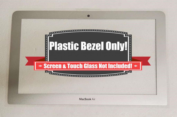 1 of 2-image for11.6" Apple MacBook Air A1370 & A1465 2010 2015 Al Screen Bezel Not Panel