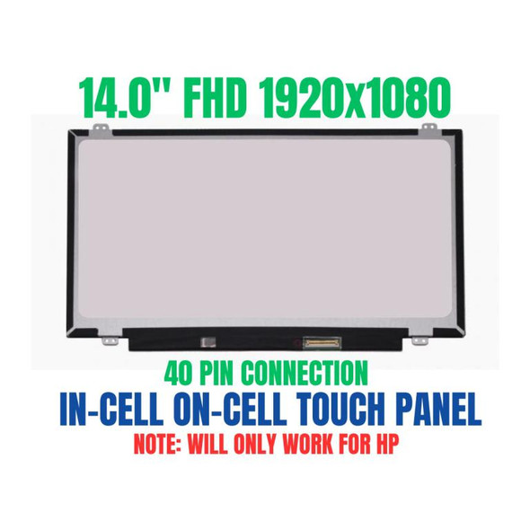 1 of 4-image forB140HAK01.1 H/W: 3A LED LCD Touch Screen 14" FHD Display Digitizer
