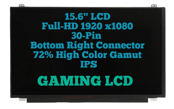 1 of 9-image forLTN156HL01 IPS LCD Screen Matte FHD 1920x1080 Display 15.6"