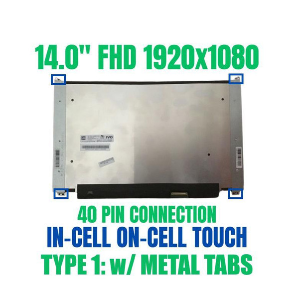 2 of 9-image for14.0" FHD Ag On-cell Touch Screen Display Panel HP Sps L78068-001