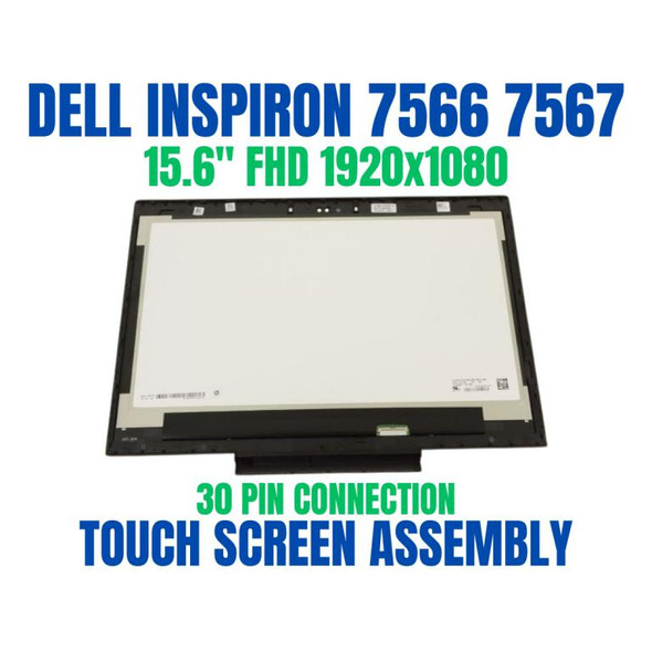 1 of 4-image forDell Inspiron 15-7566 7567 15.6" FHD LCD Digitizer Touch Screen Assembly