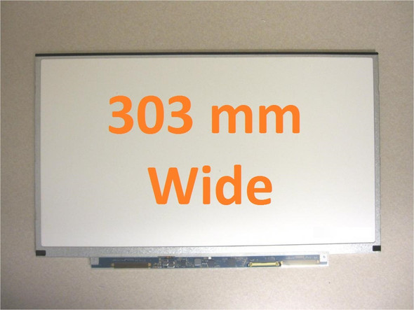 1 of 2-image forToshiba Nrl75-ee09916a REPLACEMENT LAPTOP LCD Screen 13.3" WXGA HD LED DIODE 303 MM WIDE