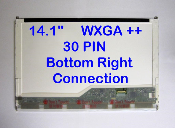1 of 5-image forDell WG407 LTN141BT10 Latitude E5410 LCD Screen E6410 LED WXGA+ 14.1" LTN14