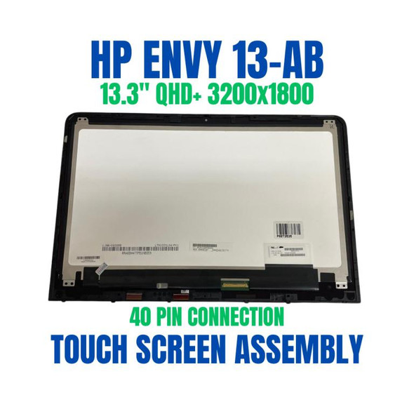 1 of 6-image forTouch Screen Digitizer Assembly Frame REPLACEMENT Parts HP Envy 13-A 13-AB 13-ab015tu SPS 909632-001