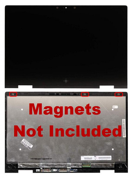 8 of 8-image forFHD 15.6" HP Envy X360 15-BQ 15-BQ175NR LCD LED Touch Screen Replacement Bezel