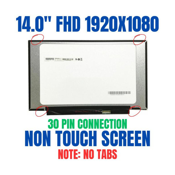 1 of 6-image forHP Compaq l14383-001 14.0" IPS FHD laptop Screen Display Panel