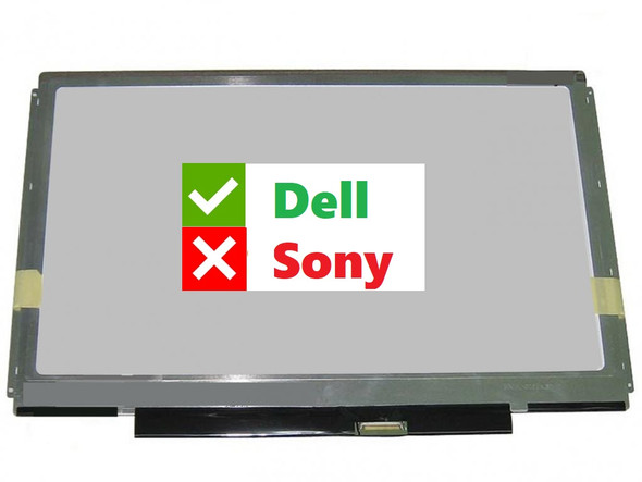 1 of 1-image forDell Tm107 REPLACEMENT LAPTOP LCD Screen 13.3" WXGA LED DIODE 0TM107