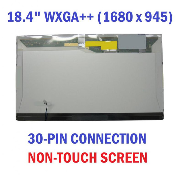 2 of 3-image forToshiba Qosmio X500-q930x REPLACEMENT LAPTOP LCD Screen 18.4" WXGA++ Single Lamp