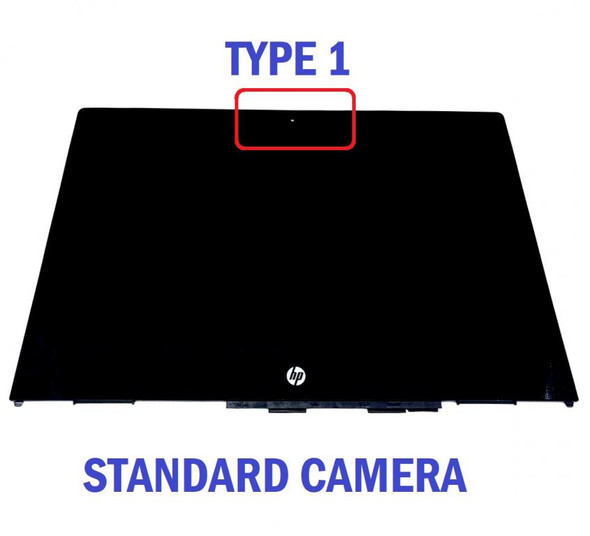 2 of 8-image forL28255-001 HP X360 440 LCD Led Display Touch Screen Digitizer Assembly Bezel