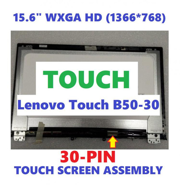 1 of 2-image forLenovo Ideapad Touch B50-30 OEM 15.6" Screen N156BGE-EA1 Assembly