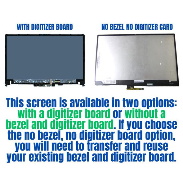 2 of 10-image forLenovo Ideapad Flex-15IWL 15.6" FHD LCD Touch Screen Assembly 5D10S39566