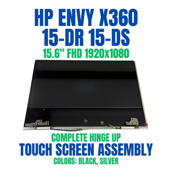 1 of 8-image for15.6" HP Envy X360 15M-DS0011DX 15M-DS0023DX LCD Display Touch Screen Whole Hinge up FHD