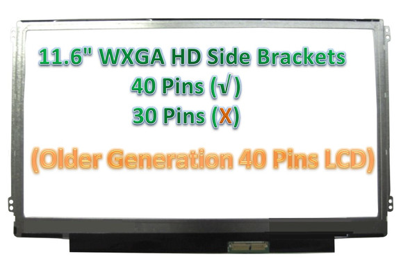 1 of 11-image forHP Stream 11-d011wm REPLACEMENT LAPTOP LCD Screen 11.6" WXGA HD LED DIODE