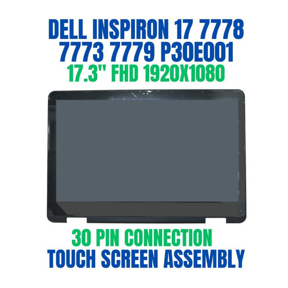 1 of 6-image forDell Inspiron 17 7779 LCD Touch Display Screen Assembly REPLACEMENT 17.3" FHD