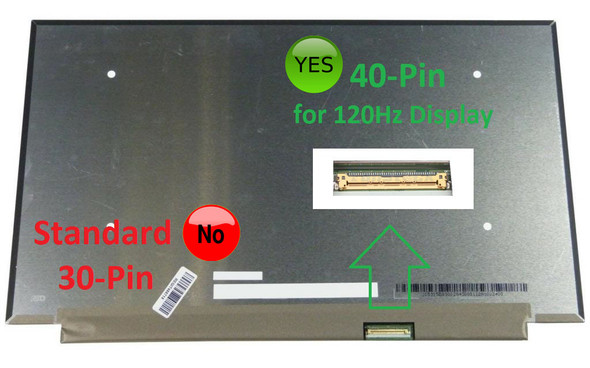 1 of 4-image for15.6" FHD IPS Ag 120hz 16m Display Screen Panel Msi Gf63 Thin 9sc-419uk