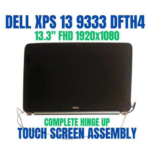 1 of 7-image forDell Xps 13 9333 13.3" Touch Screen Assembly FHD Dfth4 0dfth4