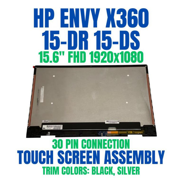 1 of 4-image forL64480-001 FHD LCD Touch Screen Bezel HP Envy X360 15M-DR0011DX 15M-DR0012DX