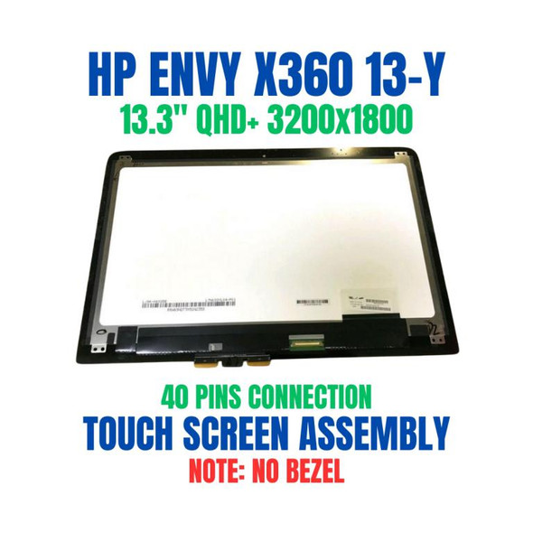 1 of 4-image forHP Envy x360 13-Y013CL 914608-001 13.3" QHD 3K LCD Touch Screen Assembly