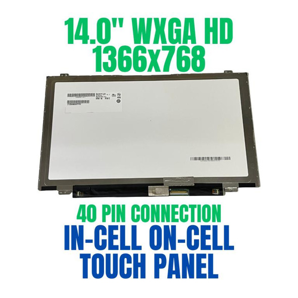 1 of 6-image for14.0" Laptop LCD Screen LED HD Touch Display B140XTT01.0 HP 14-N055SA