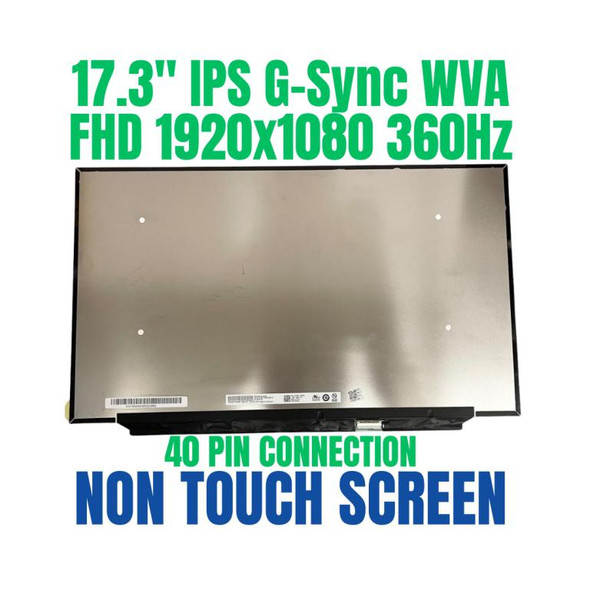 1 of 9-image for360HZ 17.3" FHD IPS LAPTOP LCD Screen ASUS Strix Scar 17 G733QSA 40 Pin
