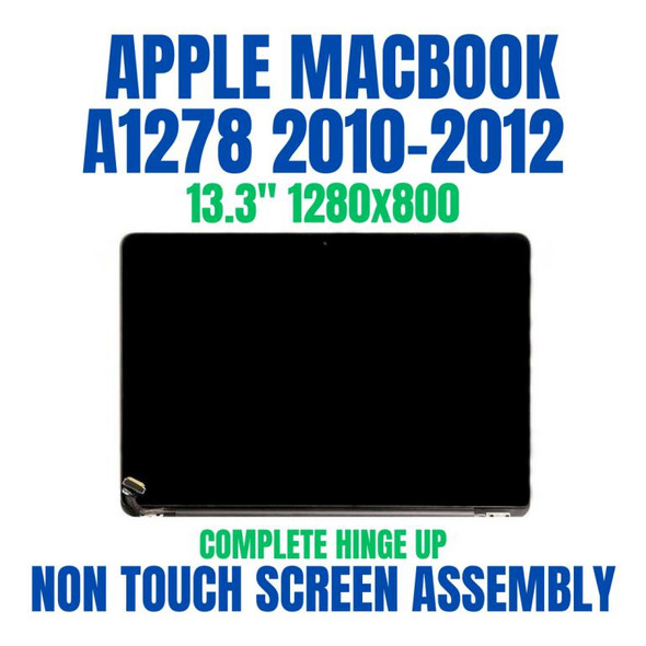 1 of 10-image forLCD Display Screen Assembly 661-6594 Apple MacBook Pro A1278 Late 2011 Mid 2012