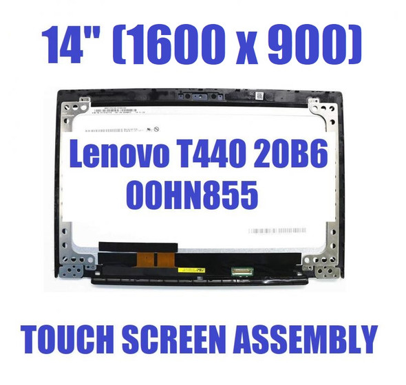 1 of 3-image forLenovo ThinkPad T440 LCD Touch Screen Display 14" HD+ 00HM915
