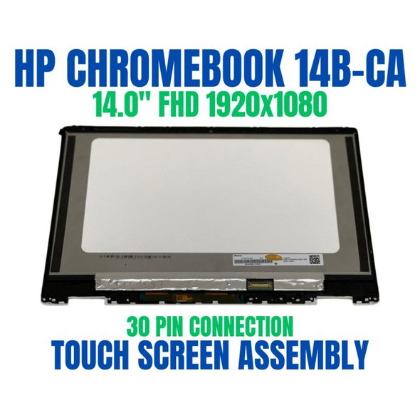 1 of 7-image forLED LCD Touch Screen Digitizer HP Chromebook x360 14b-ca0010nr 14b-ca0061wm