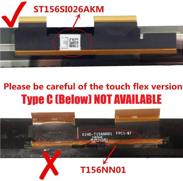 2 of 12-image forAsus Q524U Q524UQ LCD Touch Screen Digitizer Glass 15.6" ST156SI026AKM