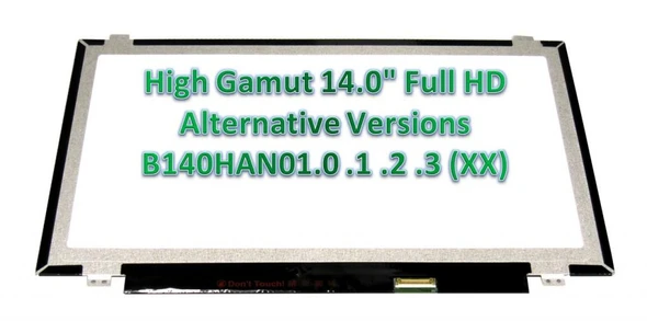 2 of 6-image for72% Color FHD IPS Screen B140han01.3 Lenovo E440 E450 T450 T440 T440p T470