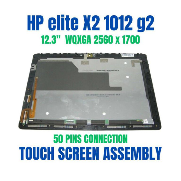 1 of 5-image forHP ELITE X2 1012 G2 12.3" WQXGA Touch Screen LCD Display Digitizer 924438-001