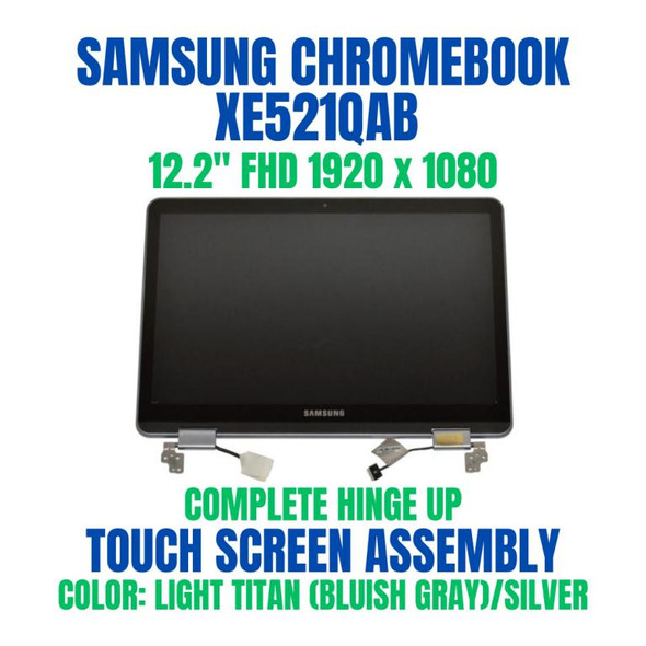 1 of 5-image forSamsung Chromebook Plus V2 Xe521qab 12.2" FHD LCD Touch Screen Laptop Screen