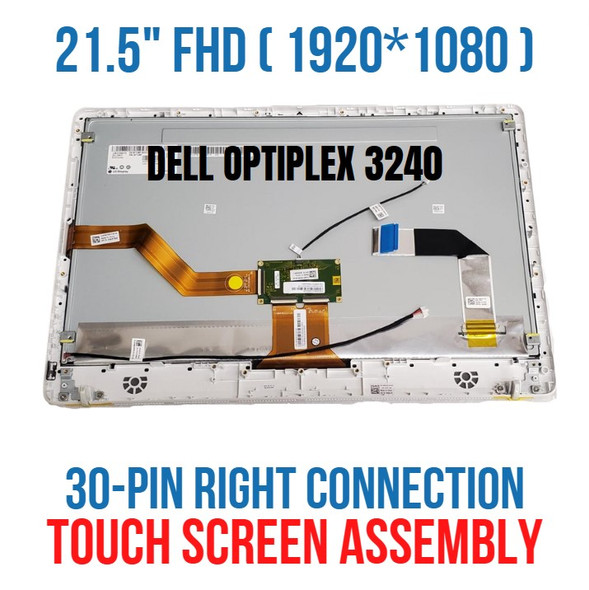 1 of 4-image forDell Optiplex 3240 21.5" X4WTW LCD Assembly LED FHD Touch Screen LM215WF3 Glossy