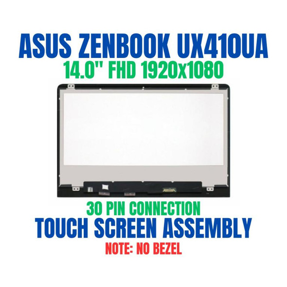 1 of 2-image for14" FHD LCD Display Touch Screen Digitizer ASUS ZenBook UX410UA UX410 Series