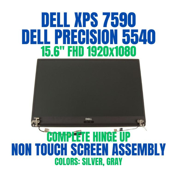 1 of 6-image forComplete ASSEMBLY Dell XPS 15 7590 Precision 5540 FHD LCD Display 3FKRX